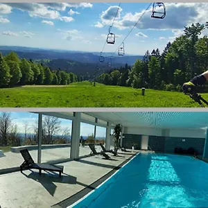Traumblick Bayerischer Wald, Pool&sauna, Getränke, Klimaanlage Freyung